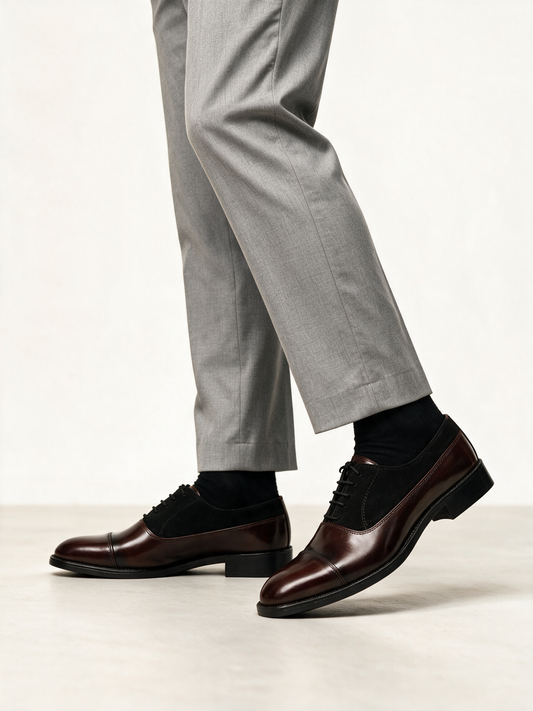 Maroon Oxford