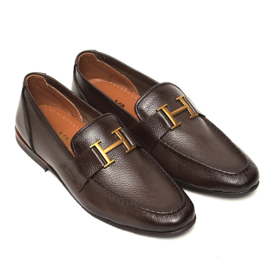 H Buckle Folding Brown